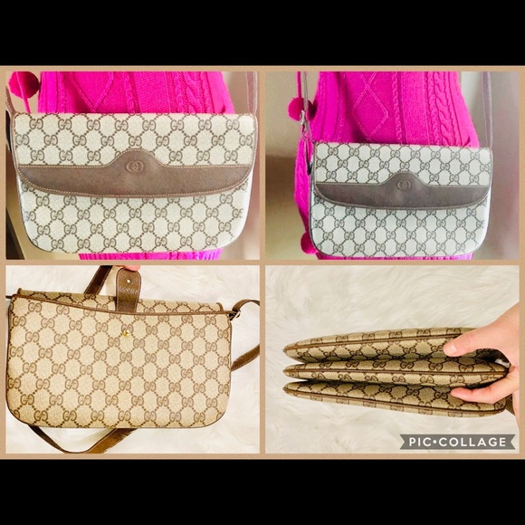 RARE⭐️VTG😍GUCCI Accordion Convertible Bag